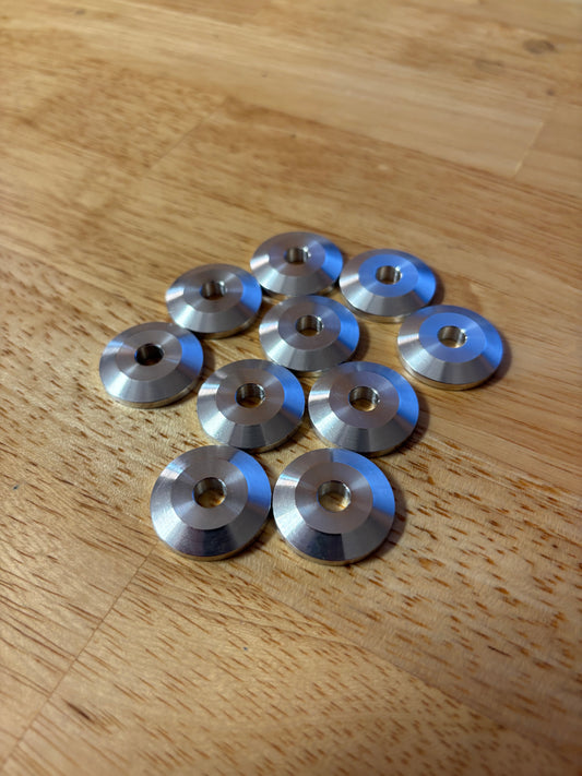 Billet 1" Fender Washers (10/Pkg)