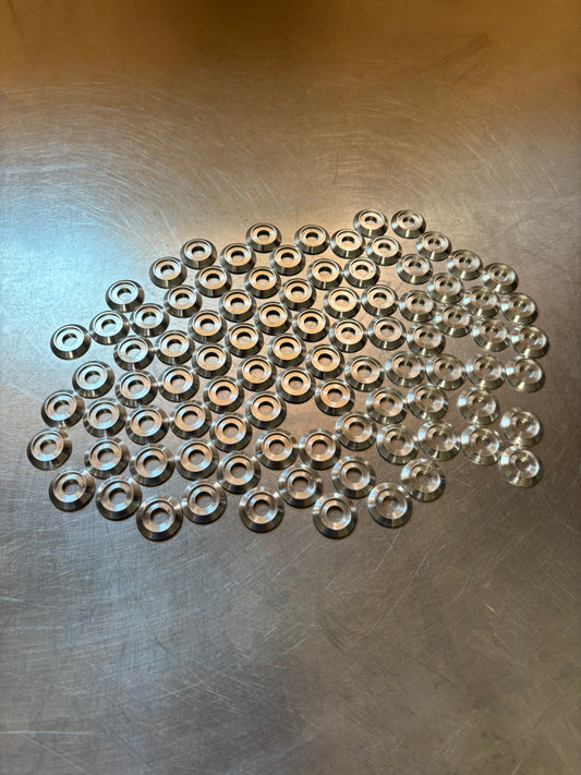 Billet Button Head Washers (10/Pkg)