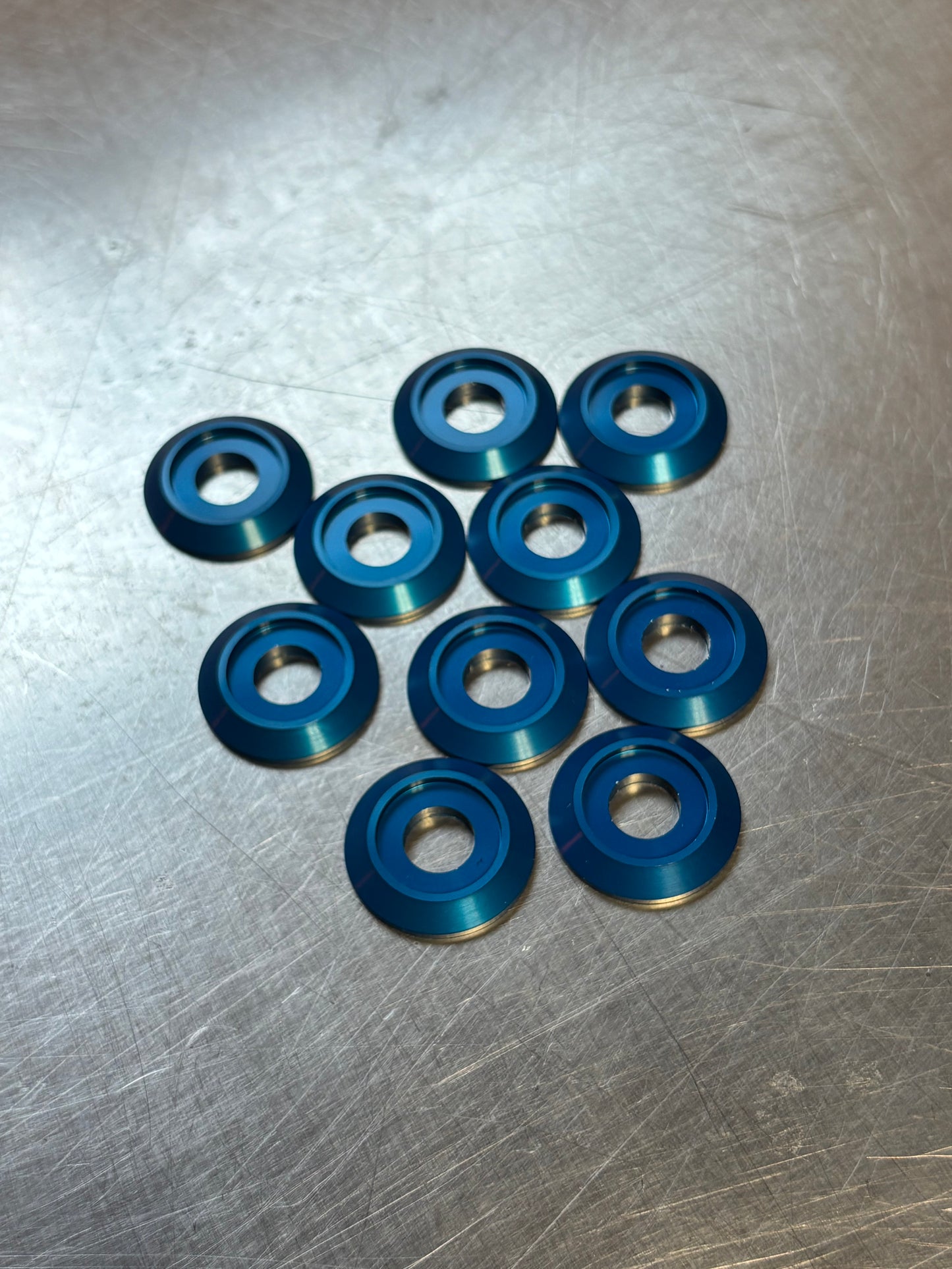 Billet Button Head Washers (10/Pkg)