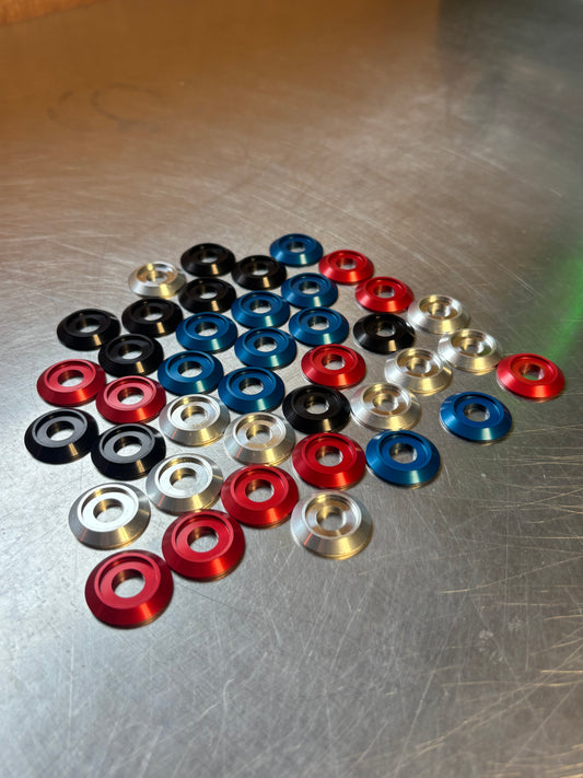 Billet Button Head Washers (10/Pkg)