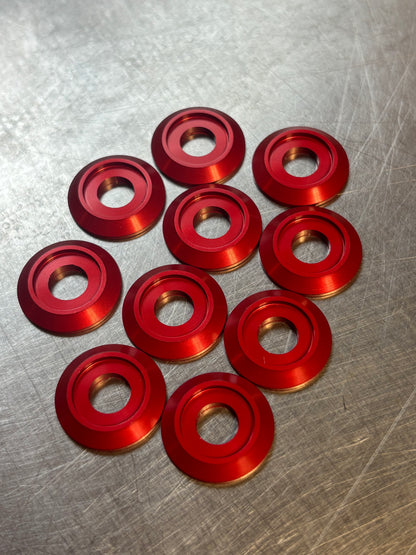 Billet Button Head Washers (10/Pkg)