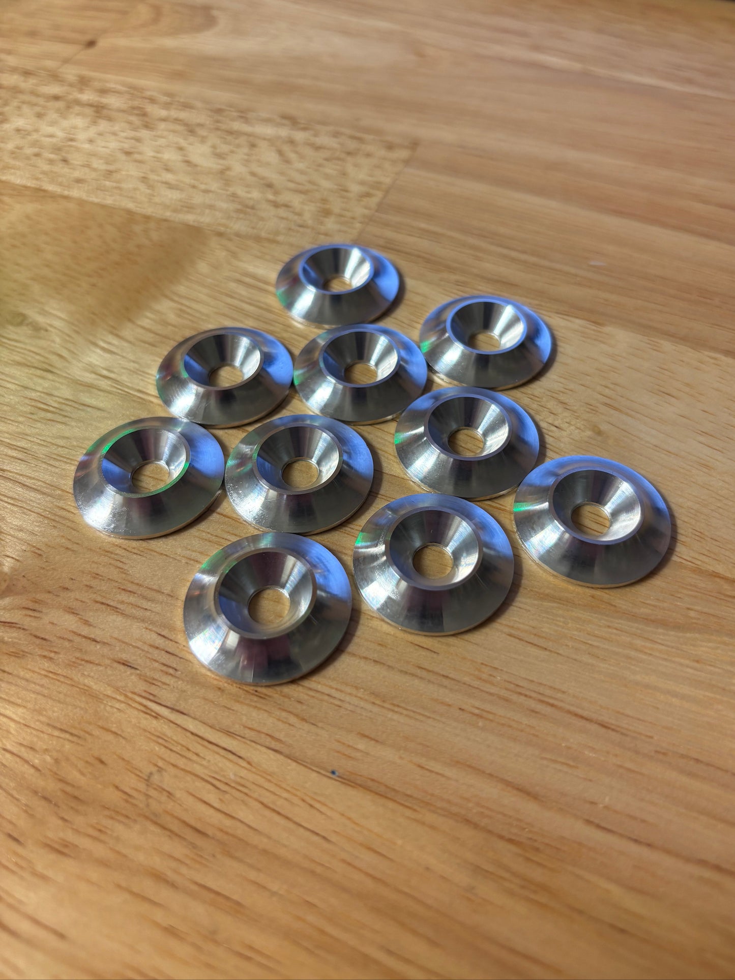 Billet Counter Sink Washers (10/Pkg)