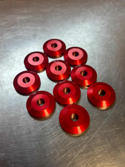 Billet 1" Fender Washers (10/Pkg)