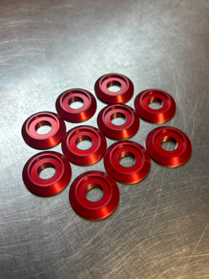 Billet Button Head Washers (10/Pkg)