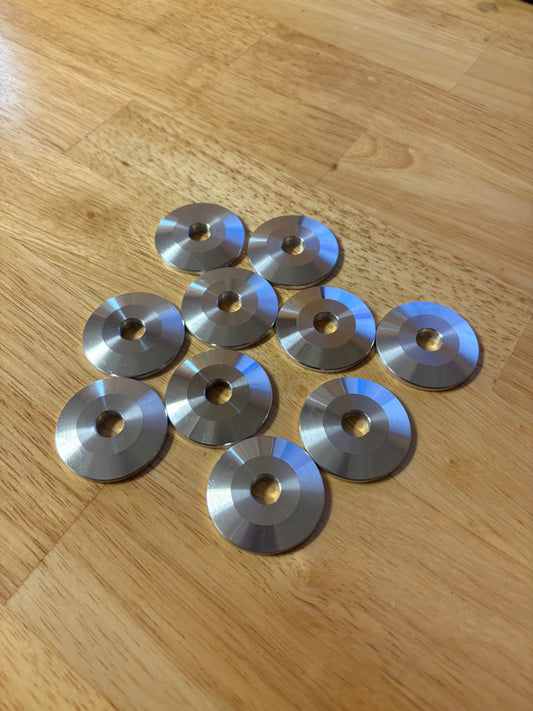 Billet 1.5" Fender/Stringer Washers (10/Pkg)