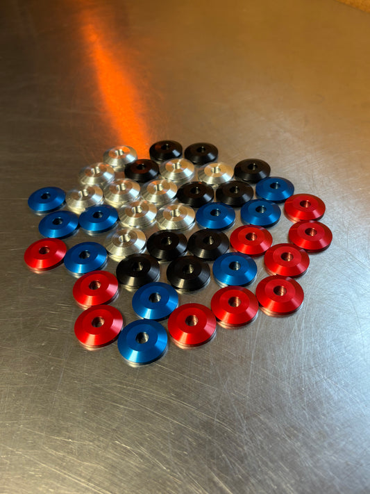 Billet 1" Fender Washers (10/Pkg)