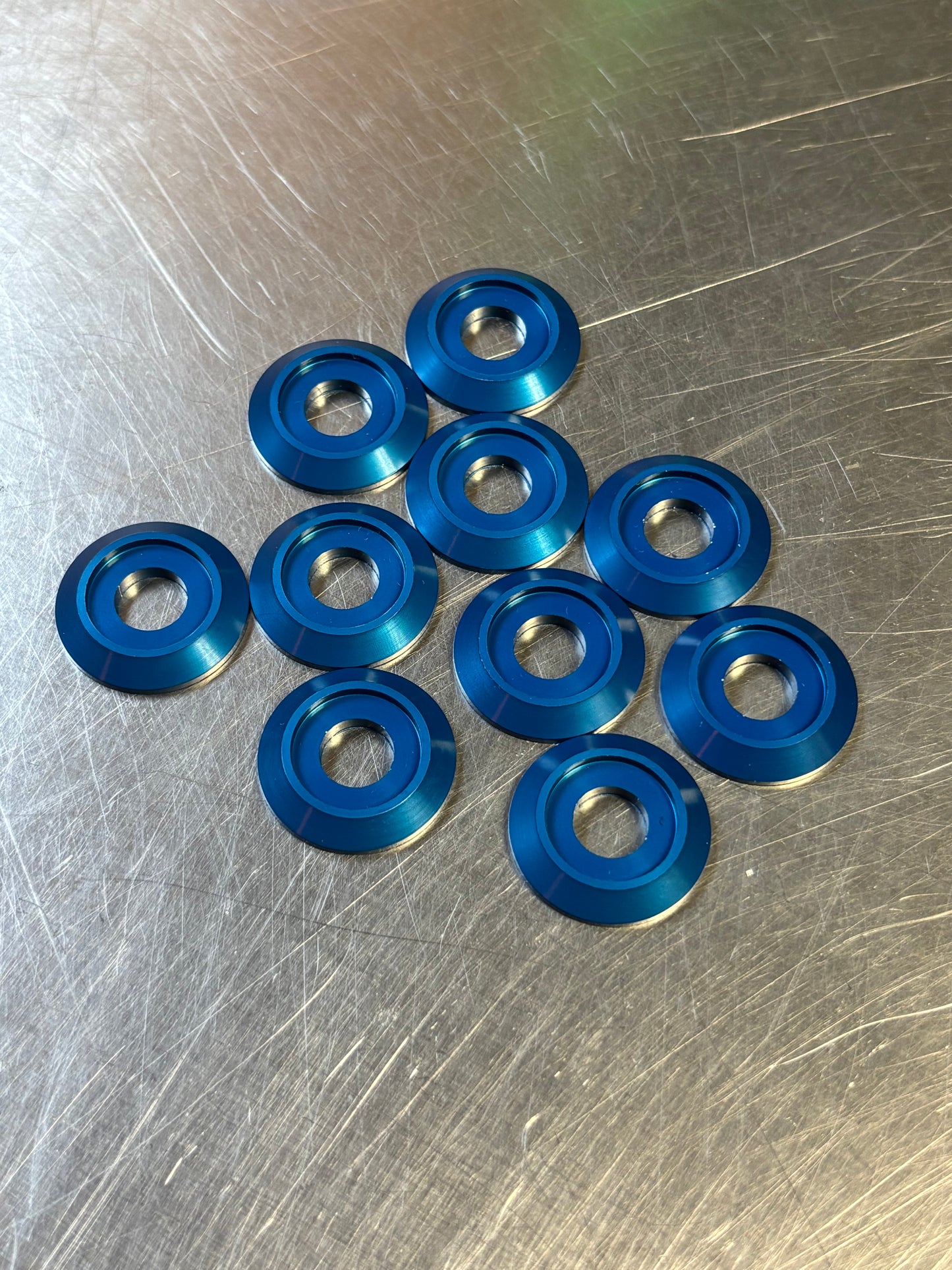 Billet Button Head Washers (10/Pkg)