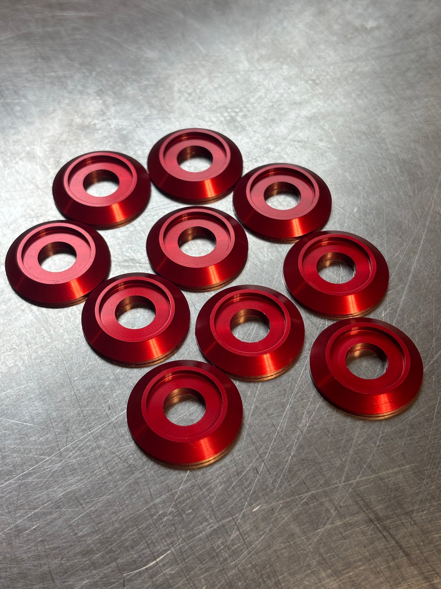 Billet Button Head Washers (10/Pkg)