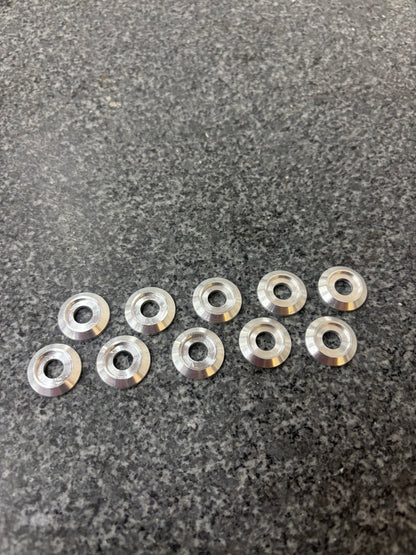 Billet Button Head Washers (10/Pkg)